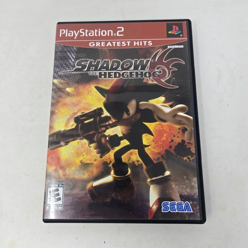 Shadow the Hedgehog Sony PlayStation 2 PS2 Greatest Hits SEGA Complete
